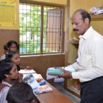 DR.S.RAJENDRAN AINP President Donated Motivational Books to Students Of ASSISI Matriculation School