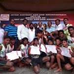 DR.S.RAJENDRAN AINP PRESIDENT at Avichi school as VIP For Inter District kho-kho Championship