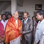 DR.S.RAJENDRAN AINP PRESIDENT Meeting Honorable Narayana Swamy Chife Minister Pondicherry