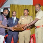 DR.S.RAJENDRAN AINP PRESIDENT Distributed Prizes for Football Competition