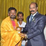 DR.S.RAJENDRAN AINP PRESIDENT Distributed Prizes for Football Competition