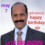 Birthday Wishes For Ln.DR.S.RAJENDRAN National President AINP