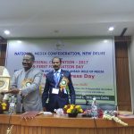DR.S.RAJENDRAN AINP PRESIDENT at Delhi National Media Confederation; national convention First foundation day 2017