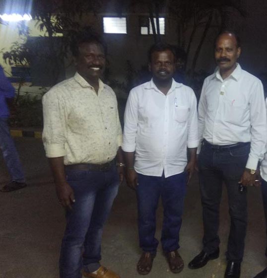 DR.S.RAJENDRAN AINP PRESIDENT at kootali movie